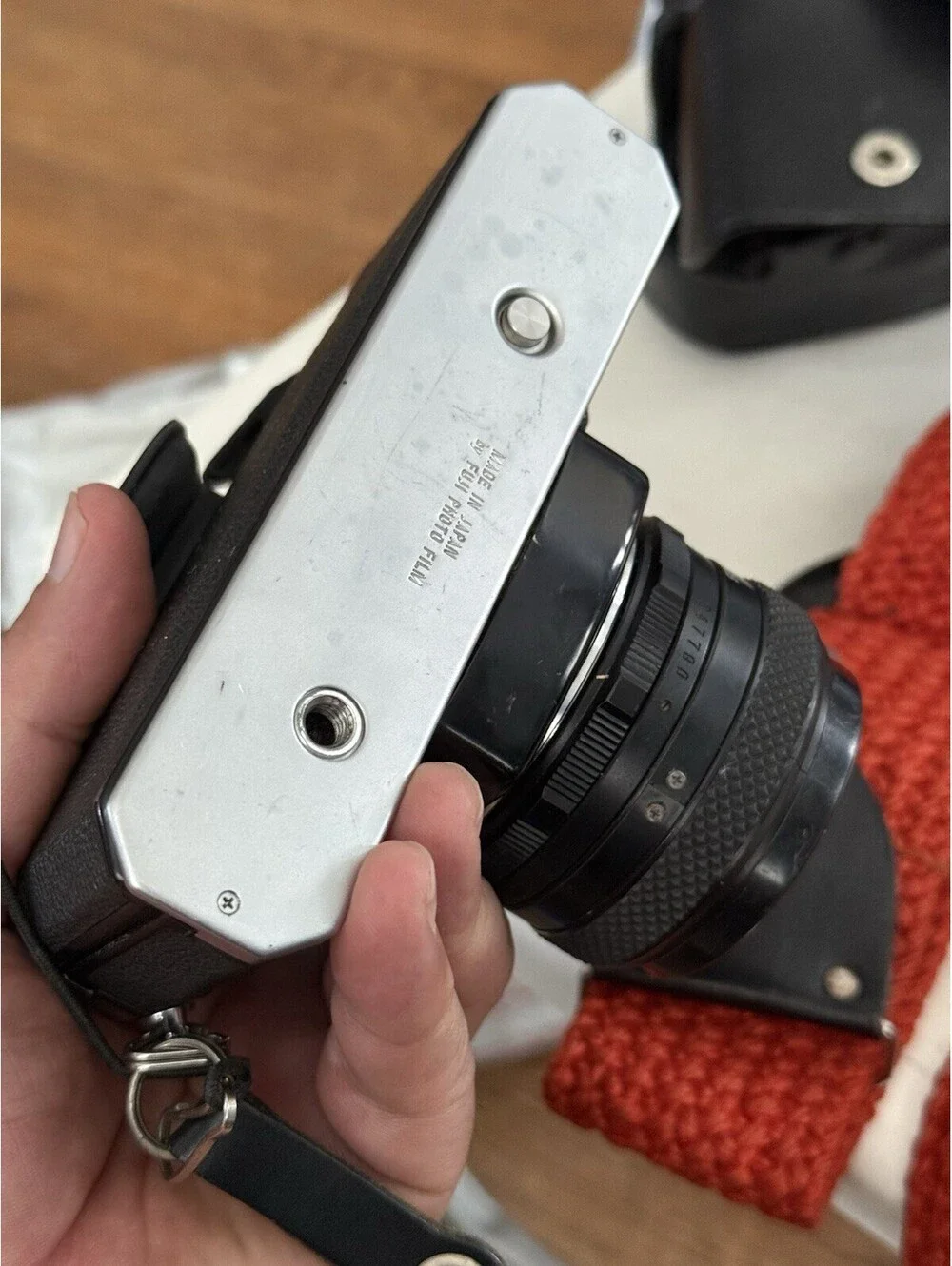 Fujifilm Fuji Fujica ST605 35mm SLR Camera w/ Lens, Working